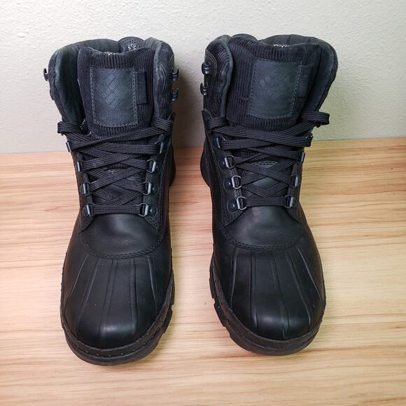 Columbia Men\'s Size 11.5 Bugaboot Original Omni Heat Waterproof Black Waterproof main image 5